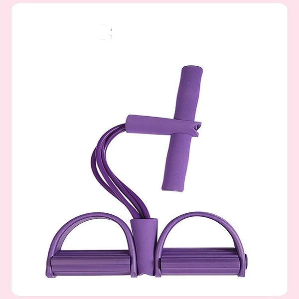 Four-Tube Pedal Tensioner Fitness Resistance Band - Main View